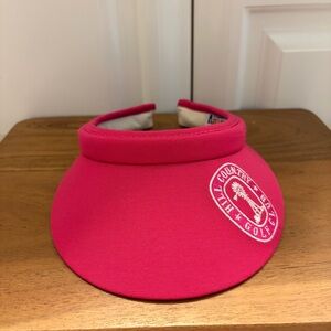 Women’s Hot Pink Hill Country Golf Club Visor Hat